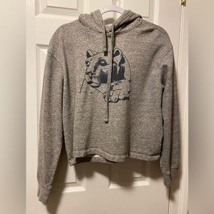 vintage Penn State cropped hoodie - size large - brand: Tailgate